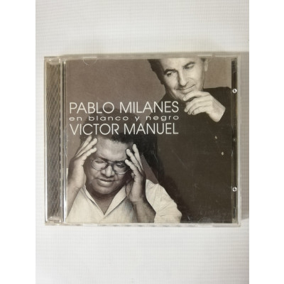 ImagenCD PABLO MILANES Y VICTOR MANUEL - EN BLANCO Y NEGRO