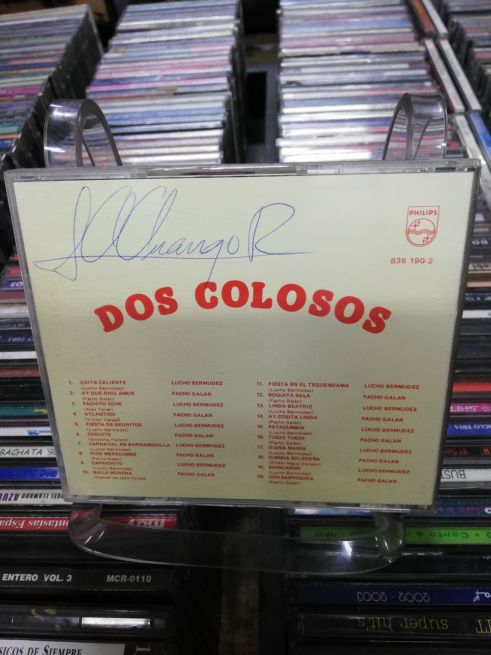 Imagen CD PACHO GALÁN & LUCHO BERMUDEZ - DOS COLOSOS 2