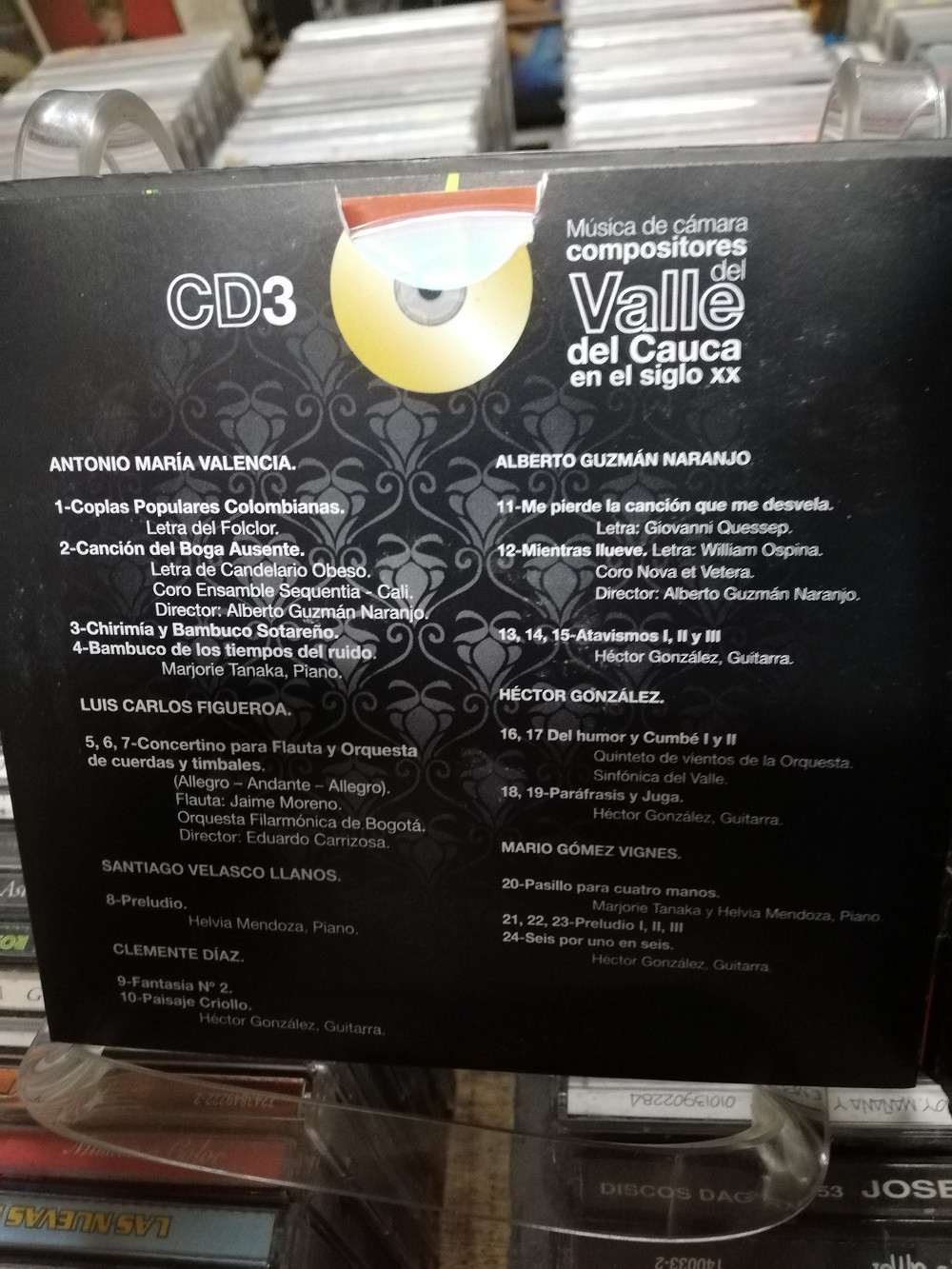 Imagen CD PAISAJE MUSICAL COLOMBIANO VOL. 1 - VALLE DEL CAUCA - CD X 3 6