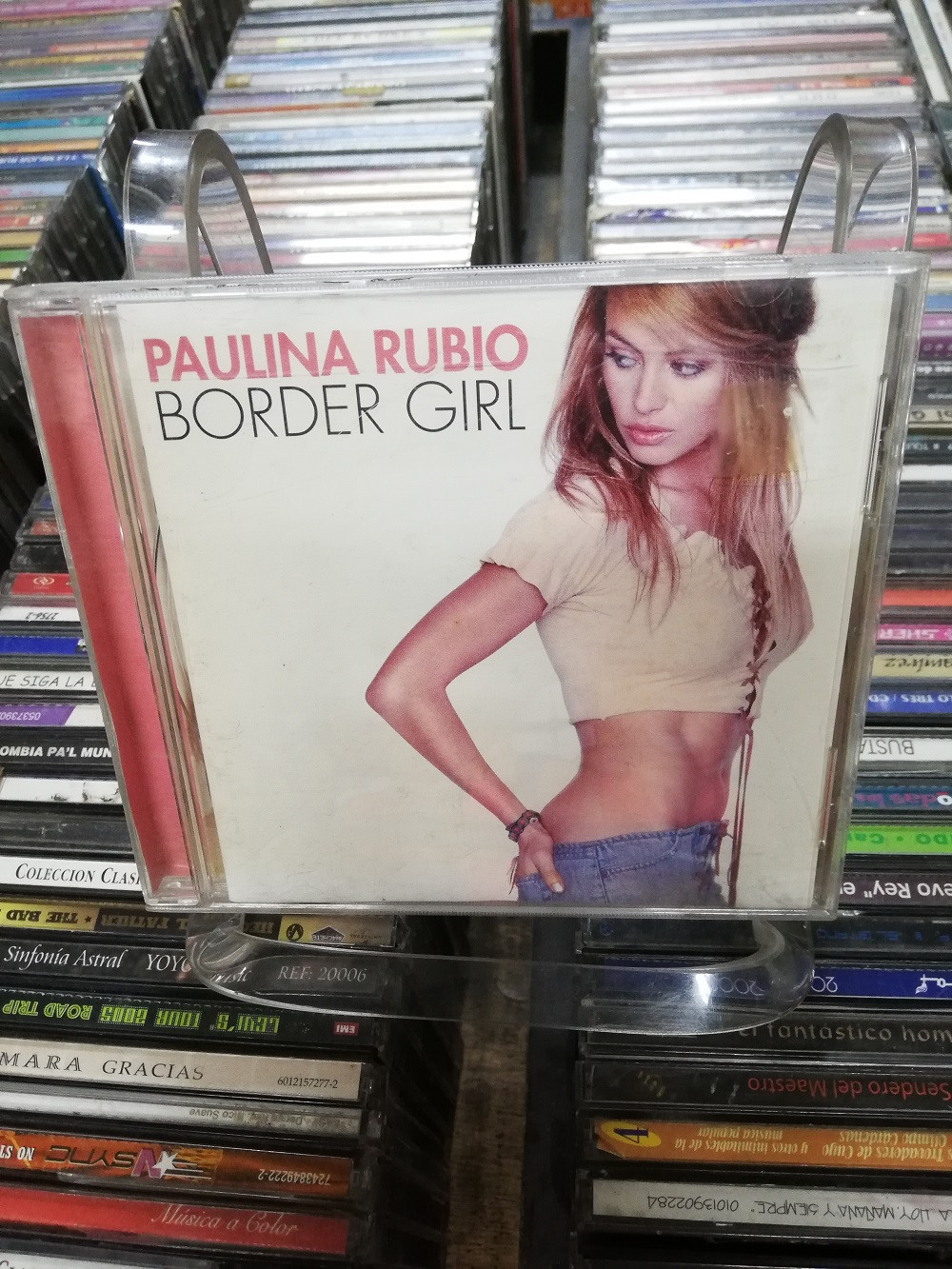 Imagen CD PAULINA RUBIO -BORDER GIRL