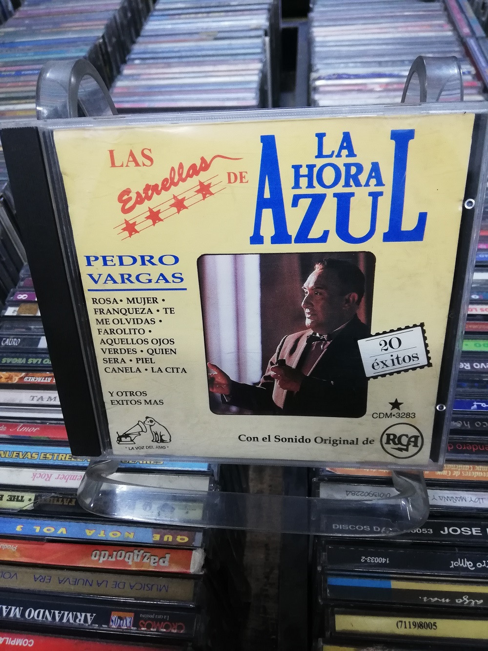 Imagen CD PEDRO VARGAS - LA HORA AZUL