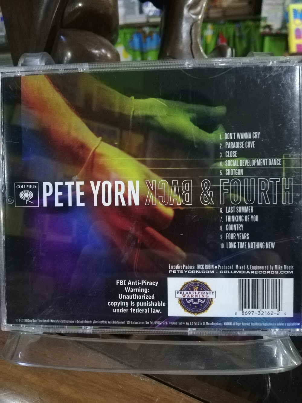 Imagen CD PETE YORN - BACK & FOURTH 2