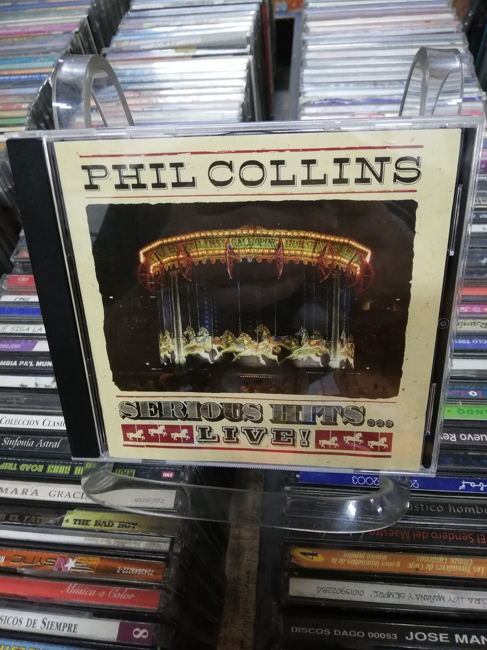 CD PHIL COLLINS SERIOUS HITS LIVE Libreria Atlas