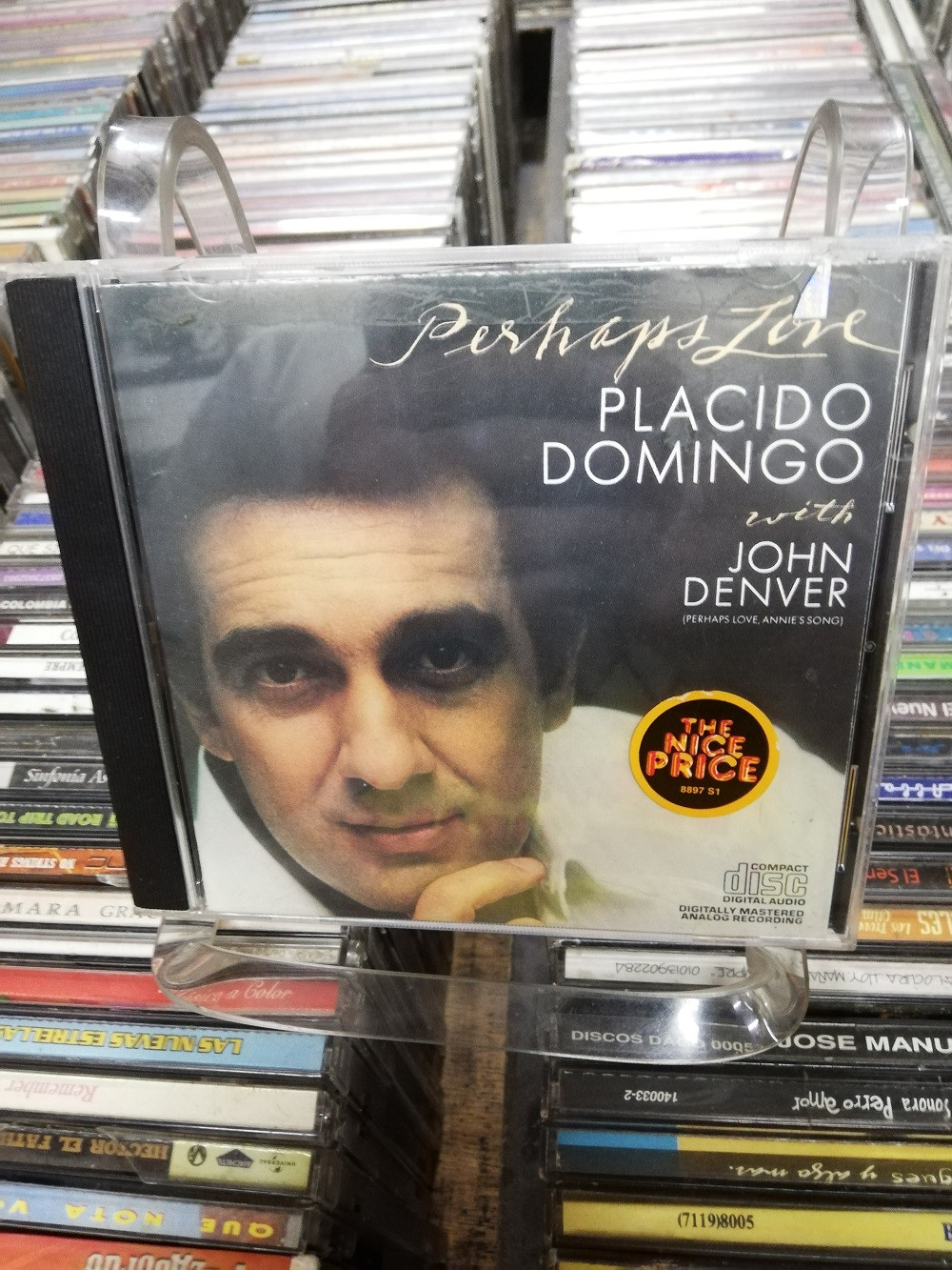 Imagen CD PLACIDO DOMINGO & JOHN DENVER - PERHAPS LOVE