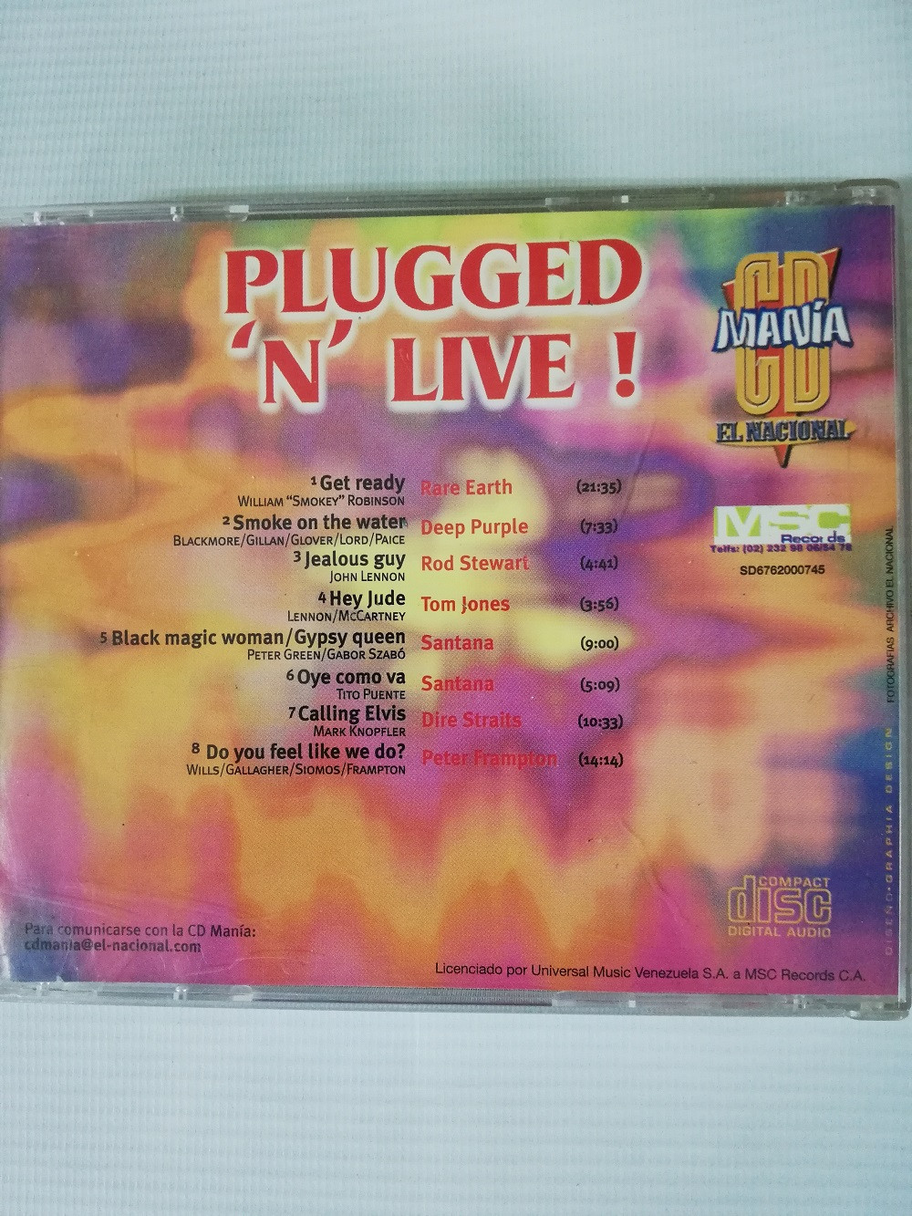 Imagen CD PLUGGED ´N´ LIVE - VARIOS INTÉRPRETES 2