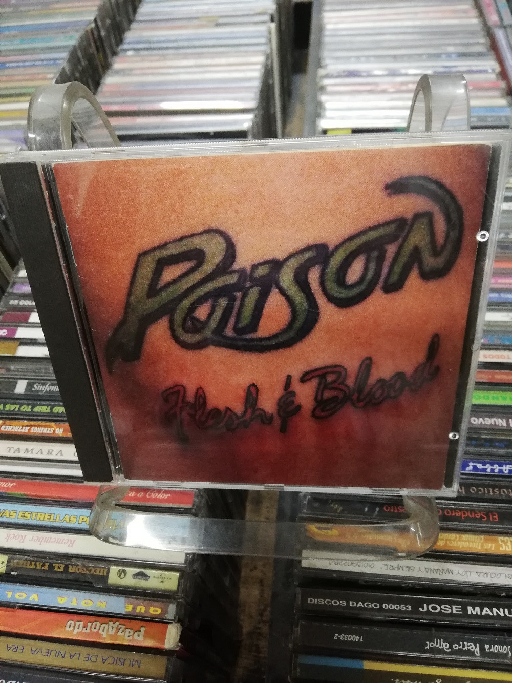 Imagen CD POISON - FLESH & BLOOD