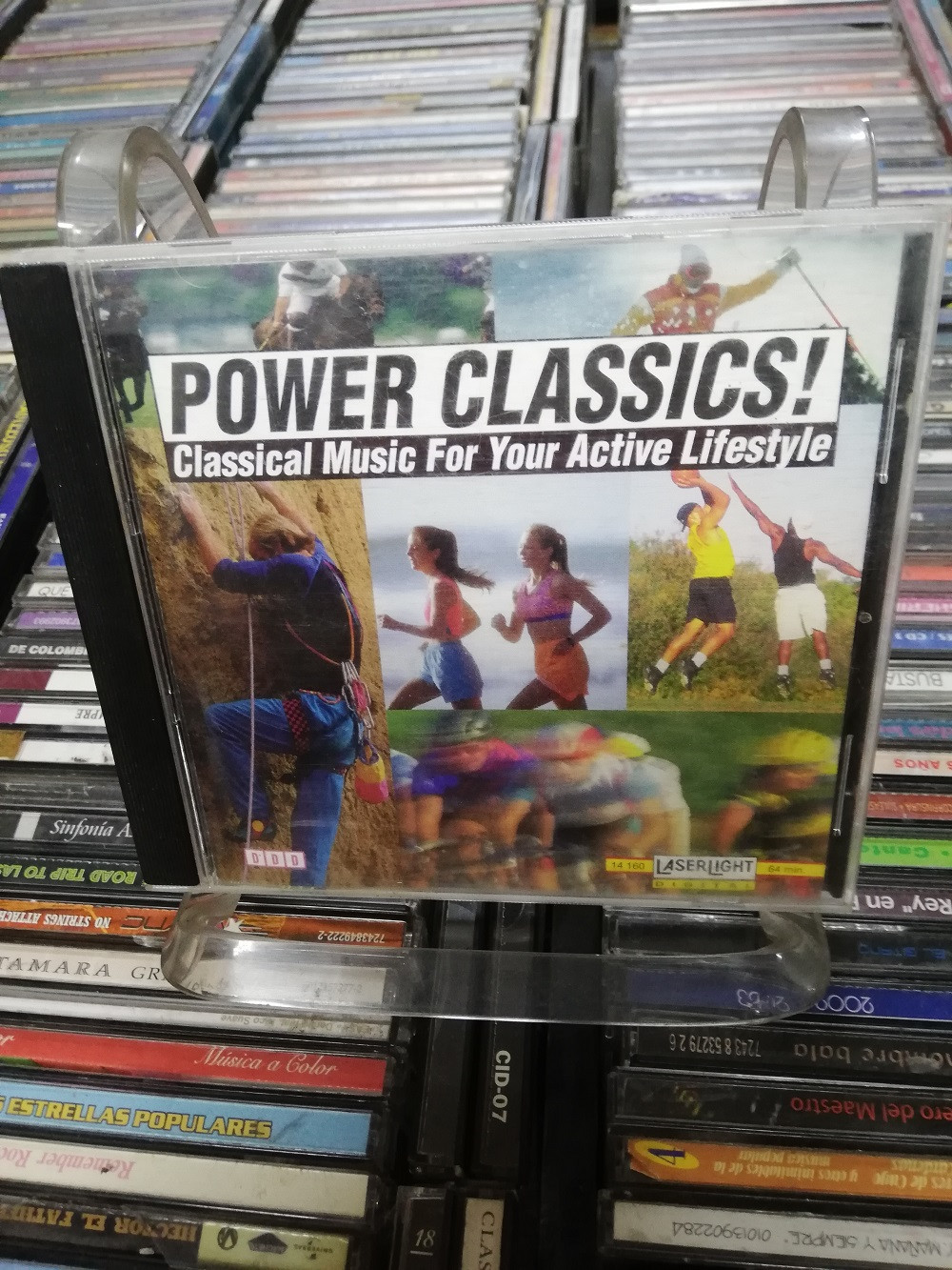 Imagen CD POWER CLASSICS! - CLASSICAL MUSCI FOR YOUR ACTIVE LIFESTYLE