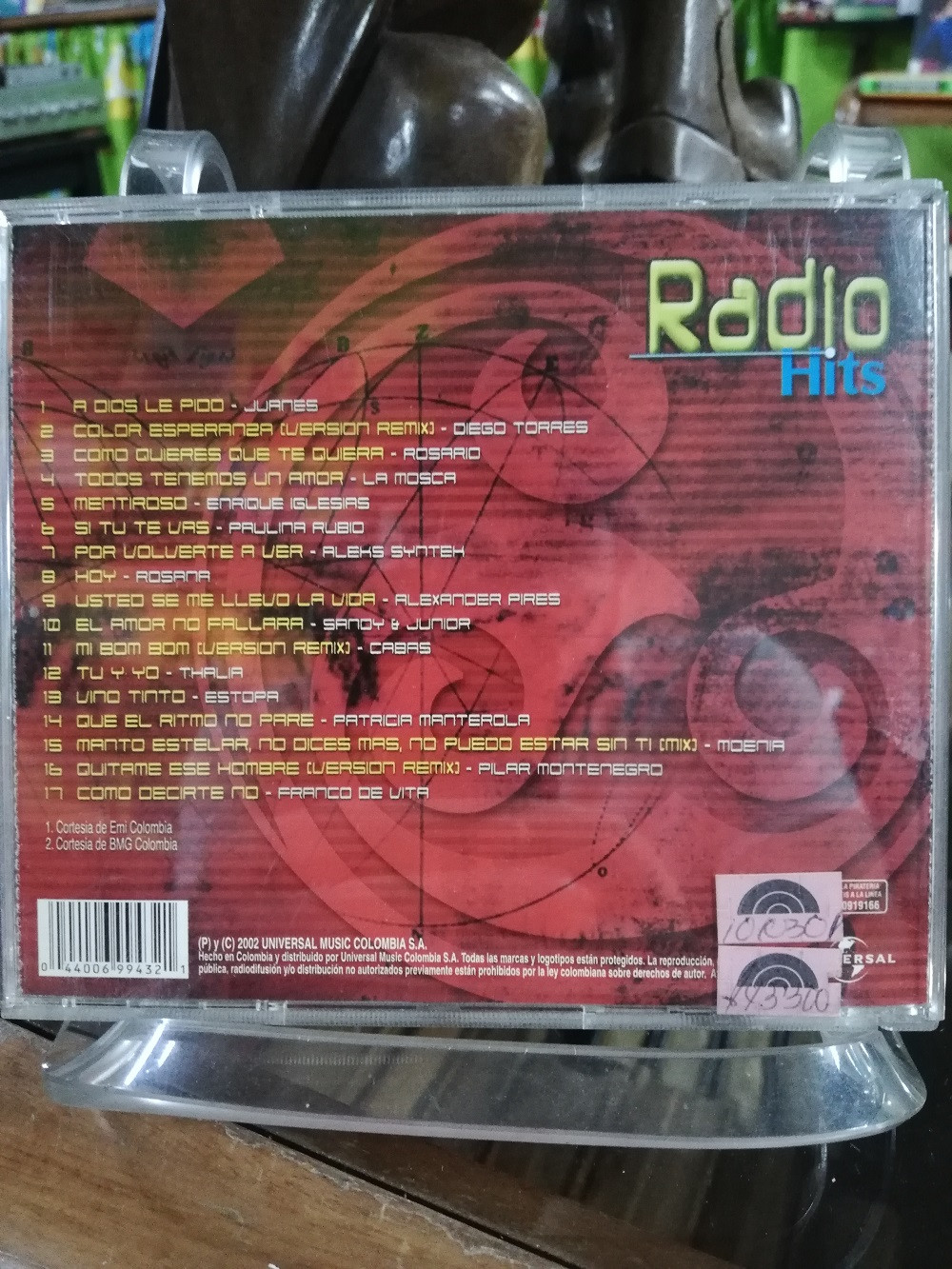 Imagen CD RADIO HITS - ARTISTAS VARIOS 2