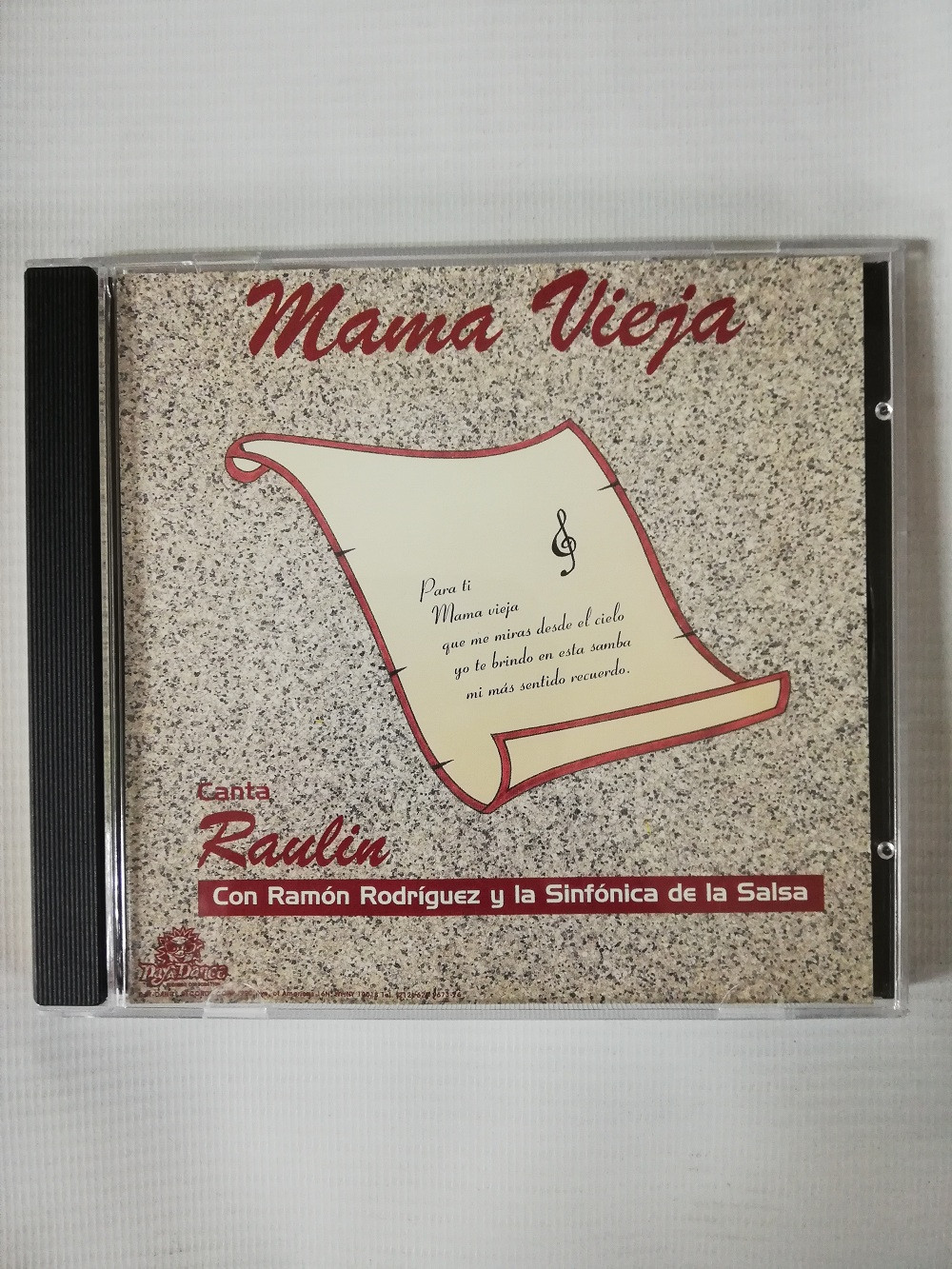 Imagen CD RAULIN CON RAMÓN RODRIGUEZ Y LA SINFONIA DE LA SALSA - MAMA VIEJA 1