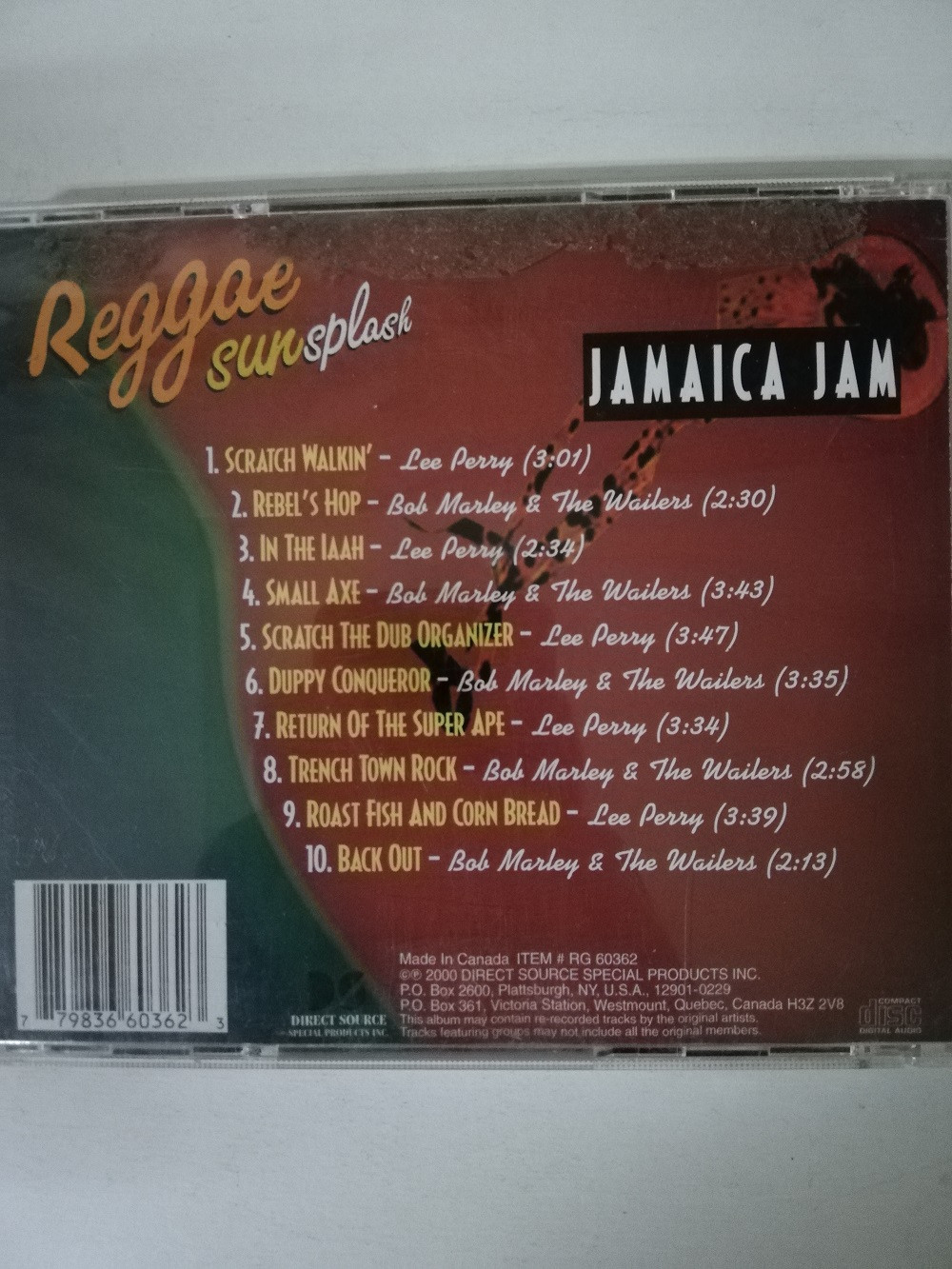 Imagen CD REGGAE SUNSPLASH - JAMAICA JAM 2