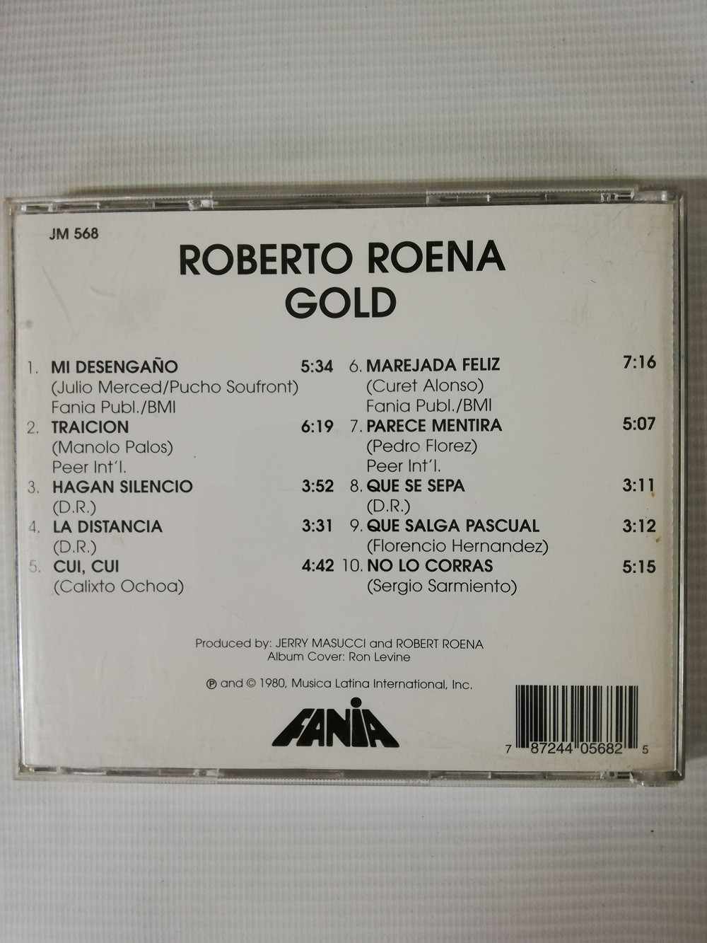 Imagen CD ROBERTO ROENA - GOLD 2