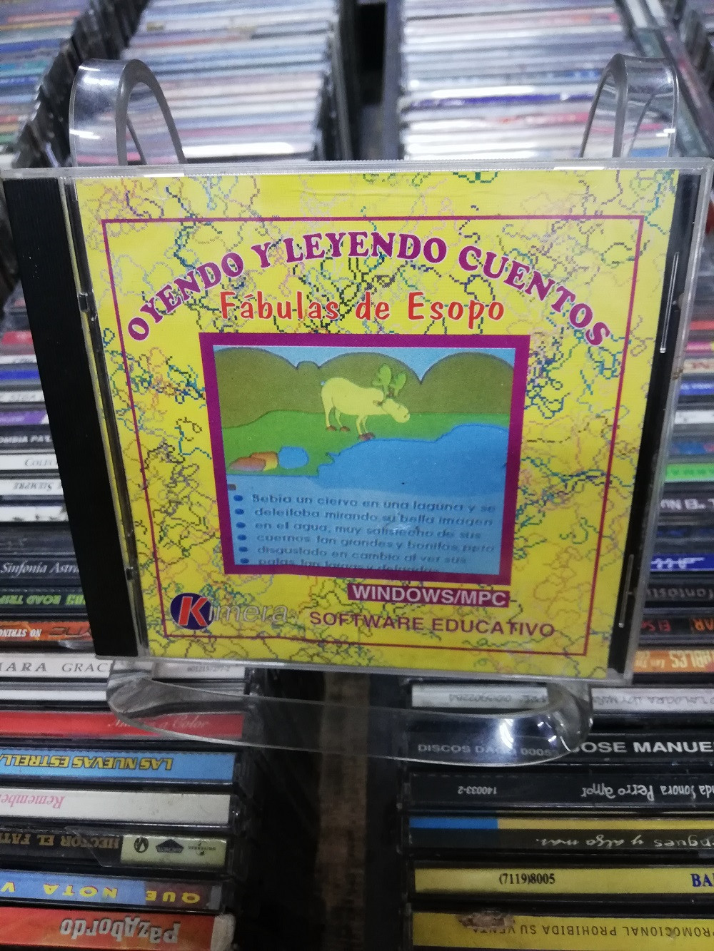 Imagen CD ROM FABULAS DE ESOPO - OYENDO Y LEYENDO CUENTOS