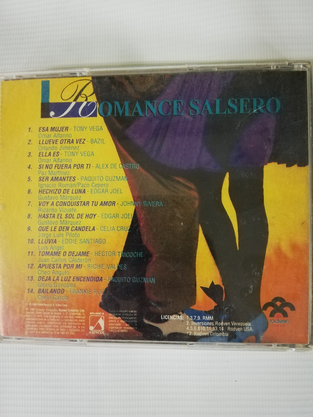 Imagen CD ROMANCE SALSERO - VARIOS INTÉRPRETES 2