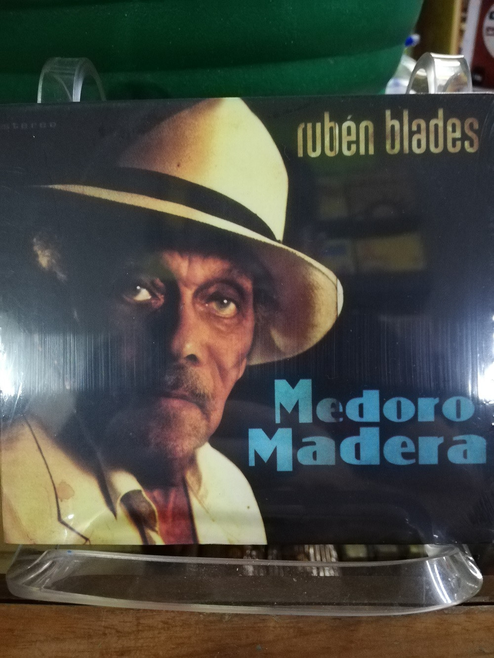 Imagen CD RUBEN BLADES CON ROBERTO DELGADO Y ORQUESTA - MEDORO MADERA