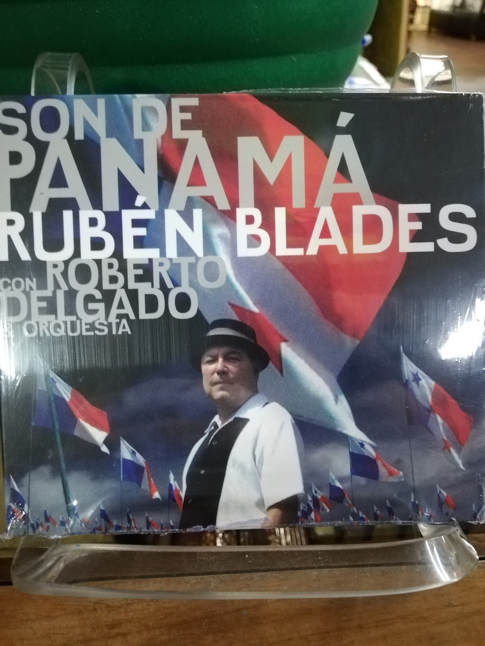 Imagen CD RUBEN BLADES CON ROBERTO DELGADO Y ORQUESTA - SON DE PANAMÁ 1