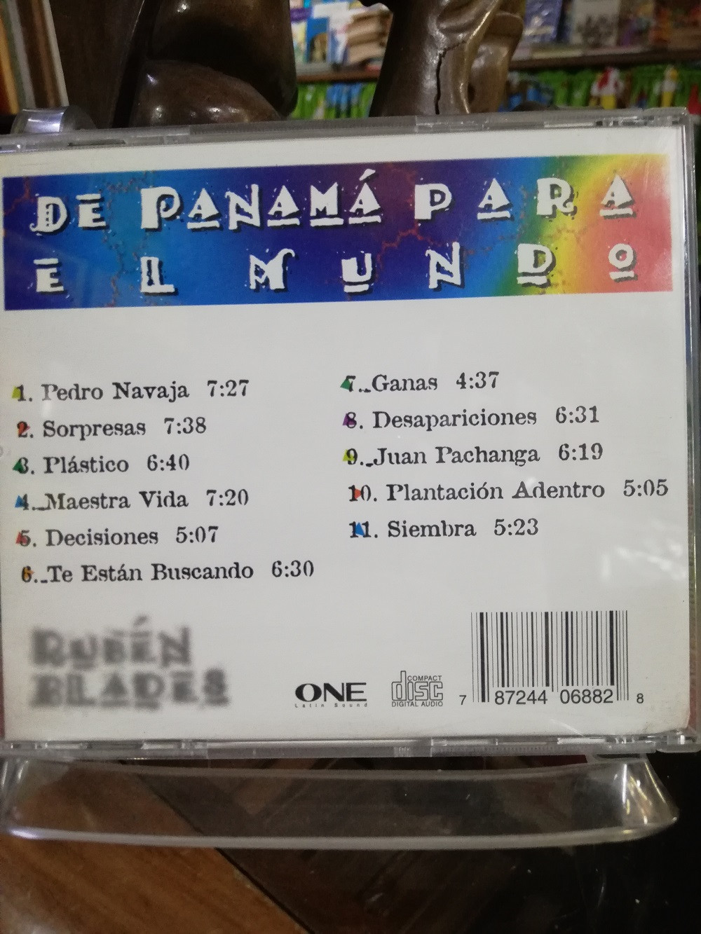 Imagen CD RUBEN BLADES - DE PANAMÁ PARA EL MUNDO 2