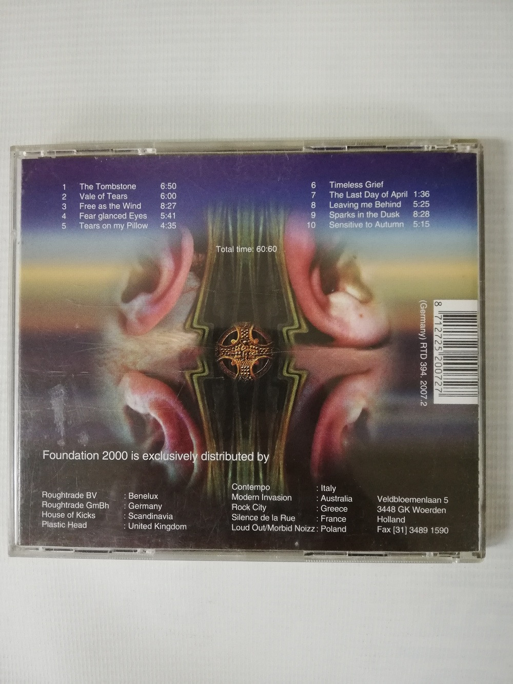 Imagen CD SAD WHISPERINGS - SENSITIVE TO AUTUMN 2