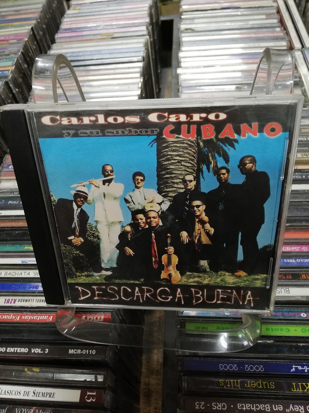 Imagen CD SALSA CUBANA CARLOS CARO Y SU SABOR CUBANO - DESCARGA BUENA 1