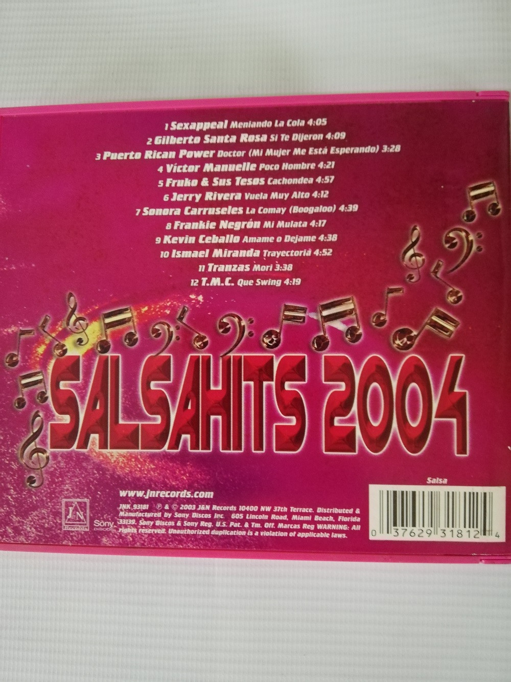 Imagen CD SALSA HITS - SALSA HITS 2004 2