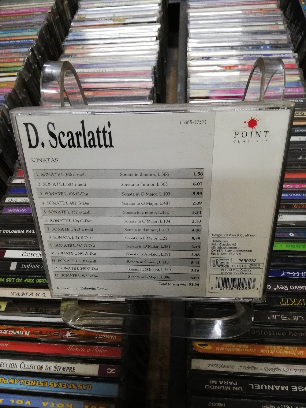 Imagen CD SCARLATTI - SONATAS 2