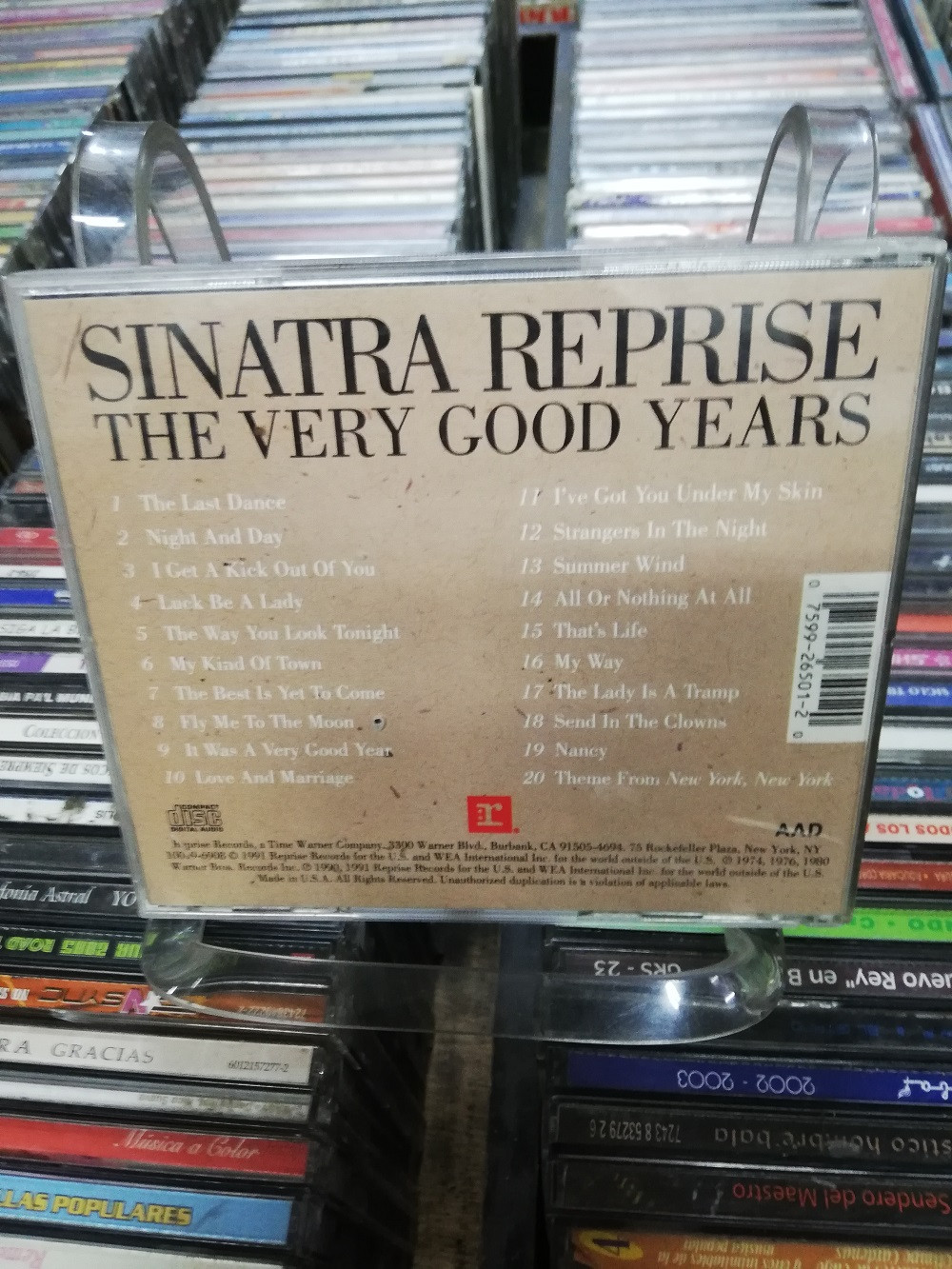 Imagen CD SINATRA REPRISE - THE VERY GOOD YEARS 2