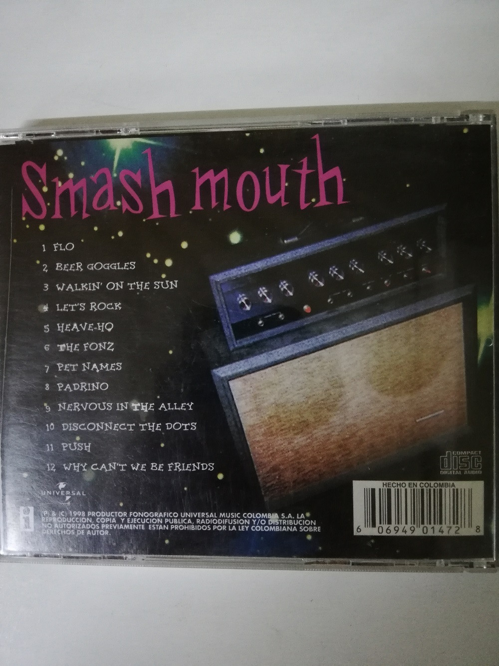 Imagen CD SMASH MOUTH - FUSH YU MANG 2
