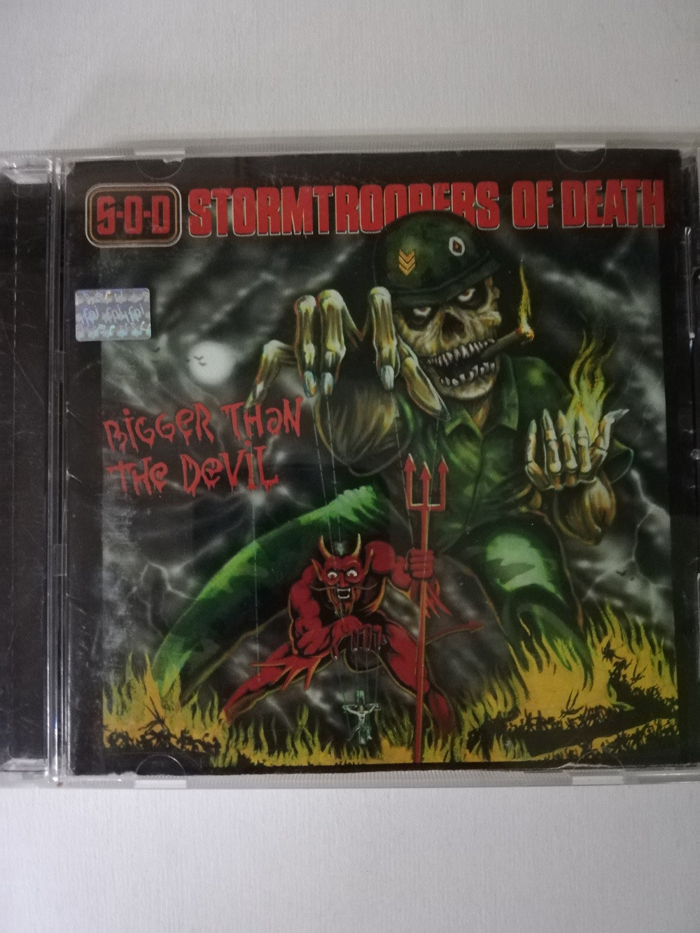 Imagen CD S.O.D. - BIGGER THAN THE DEVIL 1