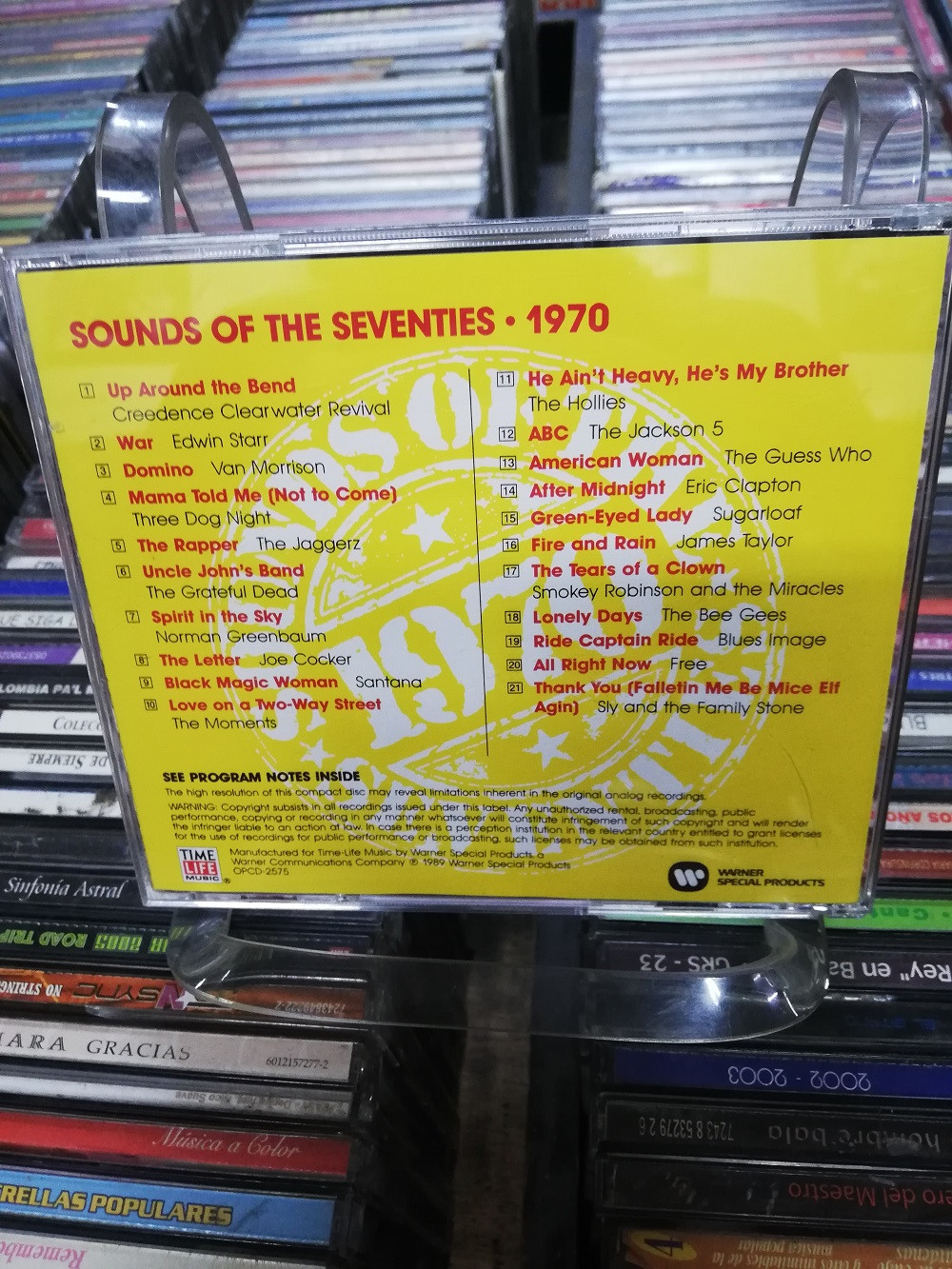 Imagen CD SOUNDS OF THE SEVENTIES 2