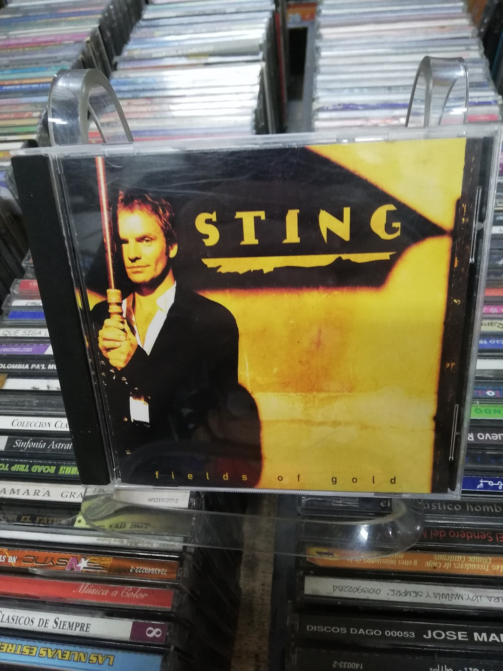 Imagen CD STING - FIELDS OF GOLD 1