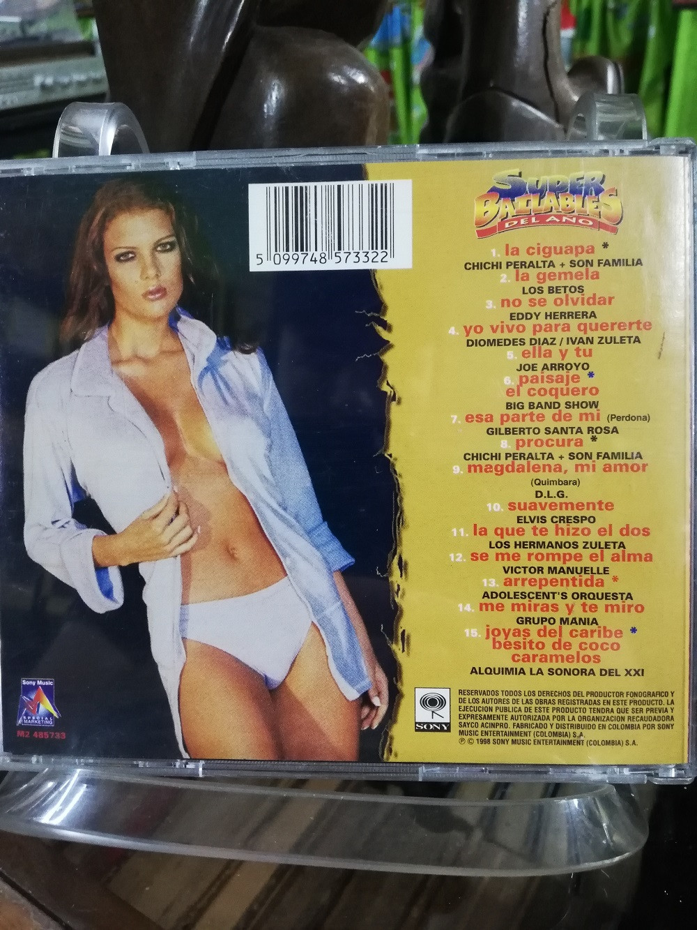 Imagen CD SUPER BAILABLES DEL AÑO - ARTISTAS VARIOS 2