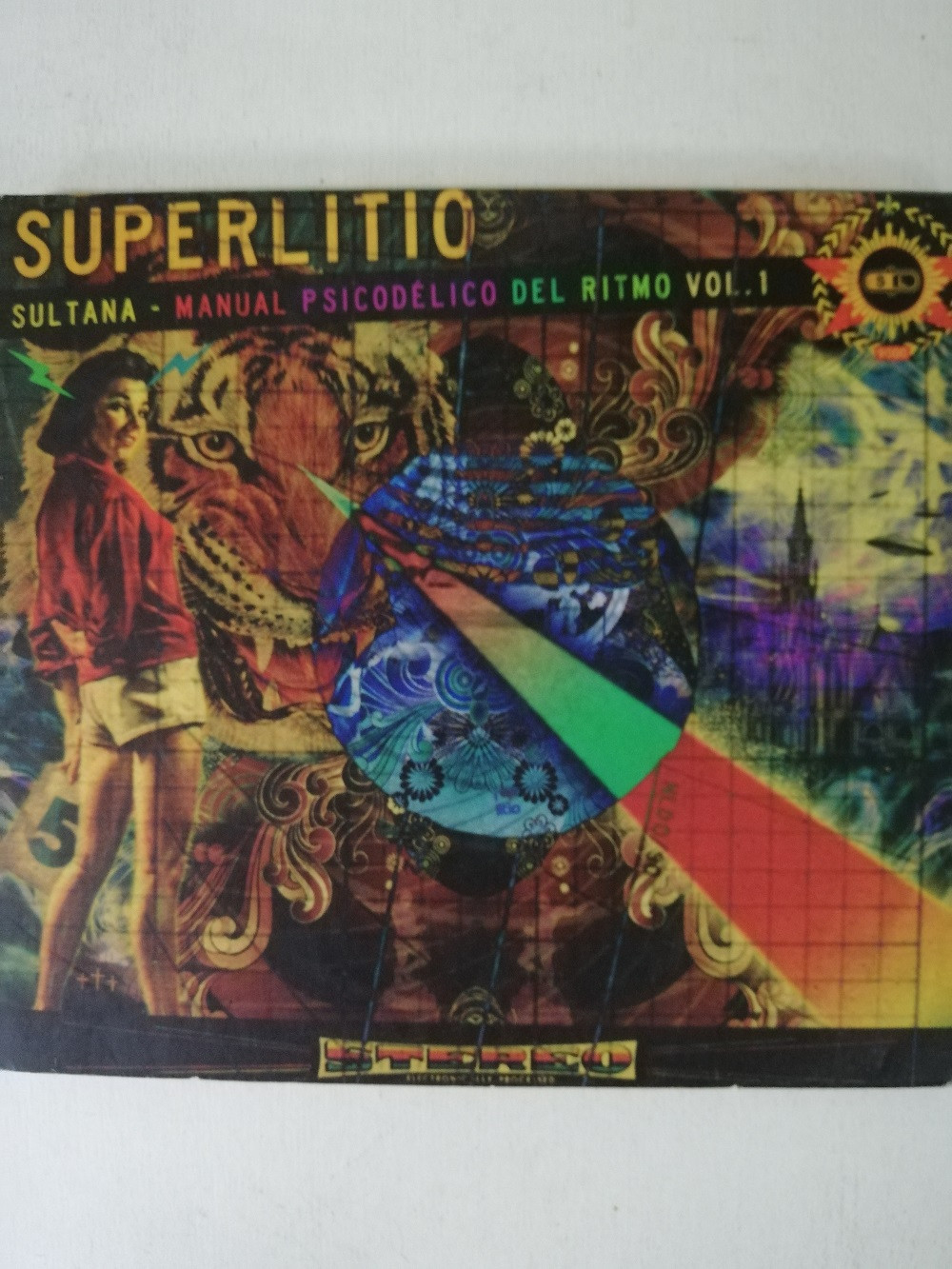 Imagen CD SUPERLITIO - SULTANA, MANUAL PSICODÉLICO DEL RITMO VOL. 1