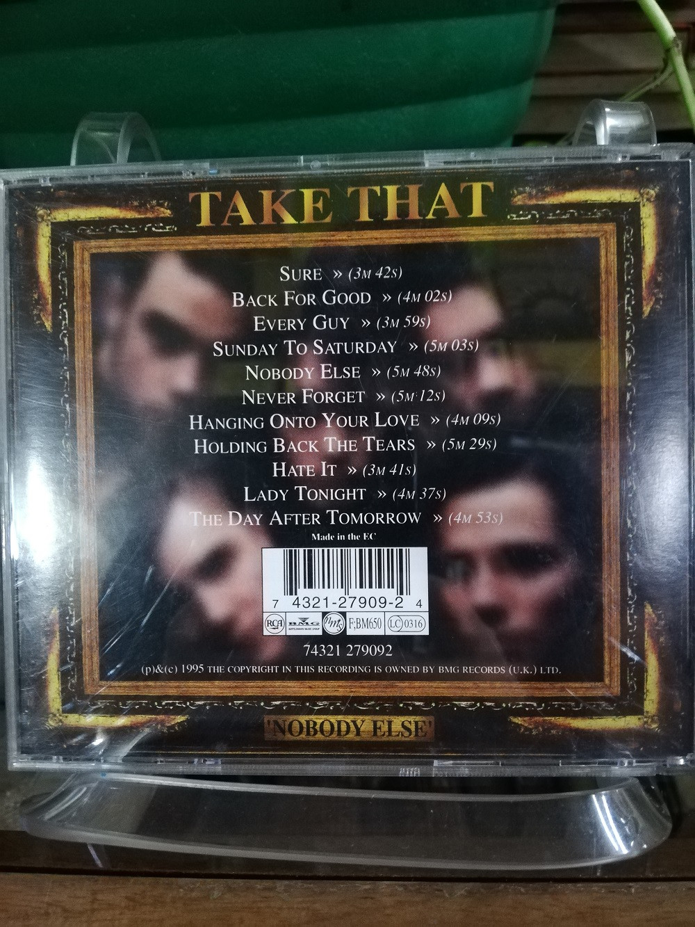 Imagen CD TAKE THAT - NOBODY ELSE 2