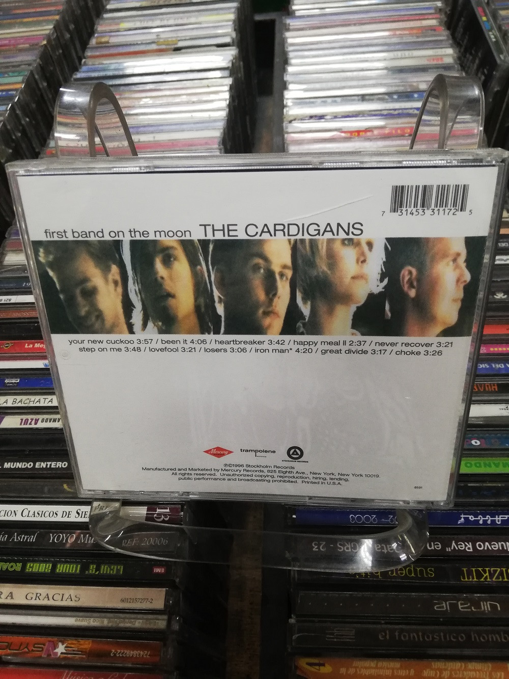 Imagen CD THE CARDIGANS - THE BAND ON THE MOON 2