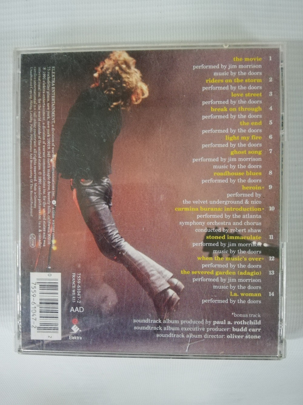Imagen CD THE DOORS - MUSIC FROM THE ORIGINAL MOTION PICTURE 2