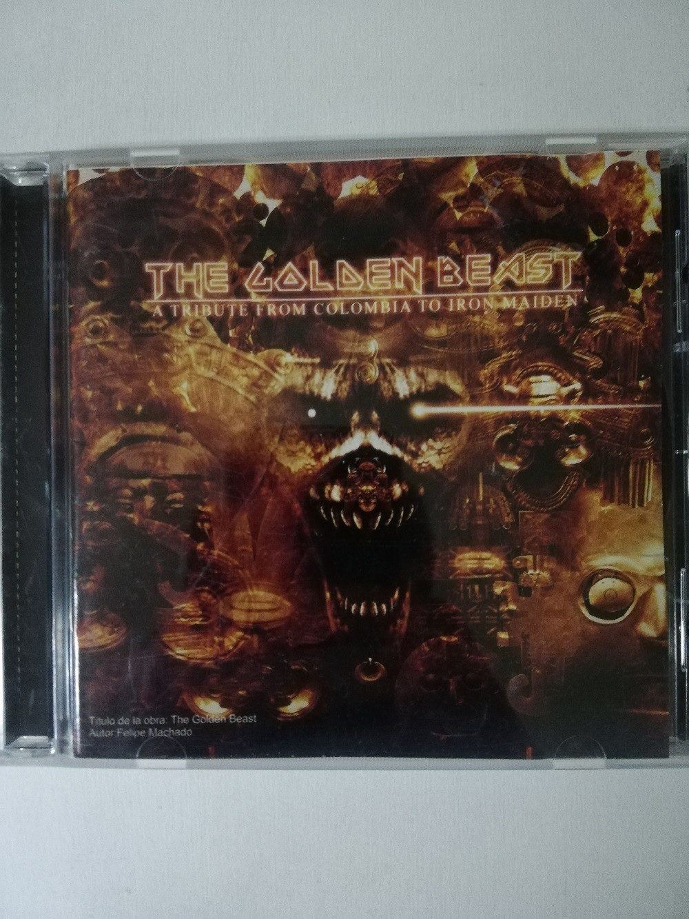 Imagen CD THE GOLDEN BEAST - A TRIBUTE FROM COLOMBIA TO IRON MAIDEN 1