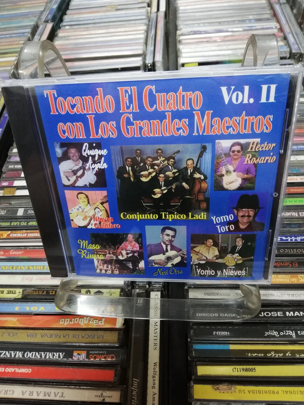 Imagen CD TOCANDO EL CUATRO CON LOS GRANDES MAESTROS VOL. 2 1