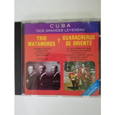 ImagenCD TRIO MATAMOROS Y GARACHEROS DE ORIENTE - CUBA "DOS GRANDES LEYENDAS"