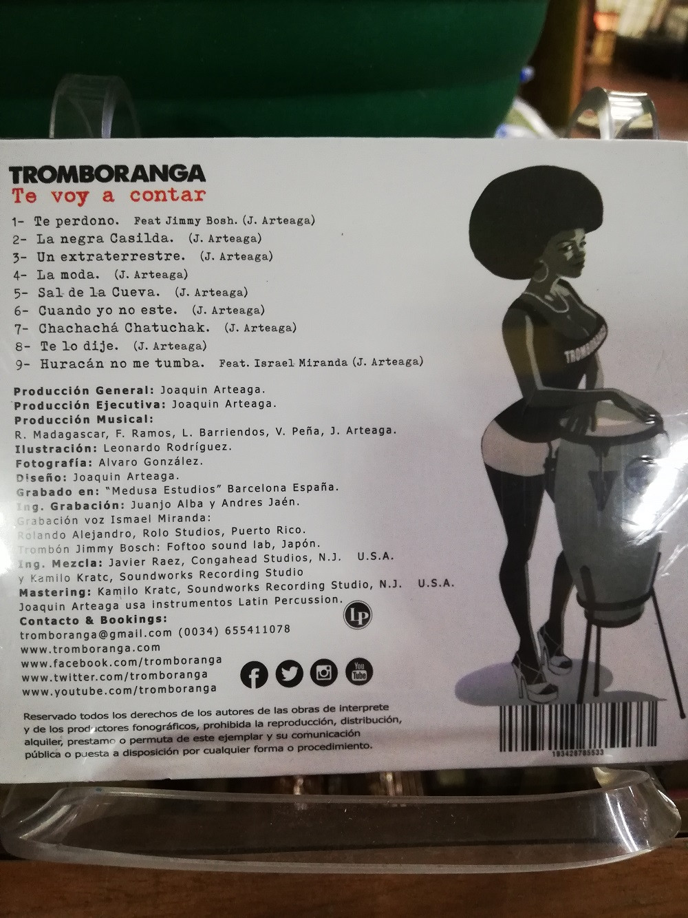 Imagen CD TROMBORANGA - TE VOY A CONTAR 2