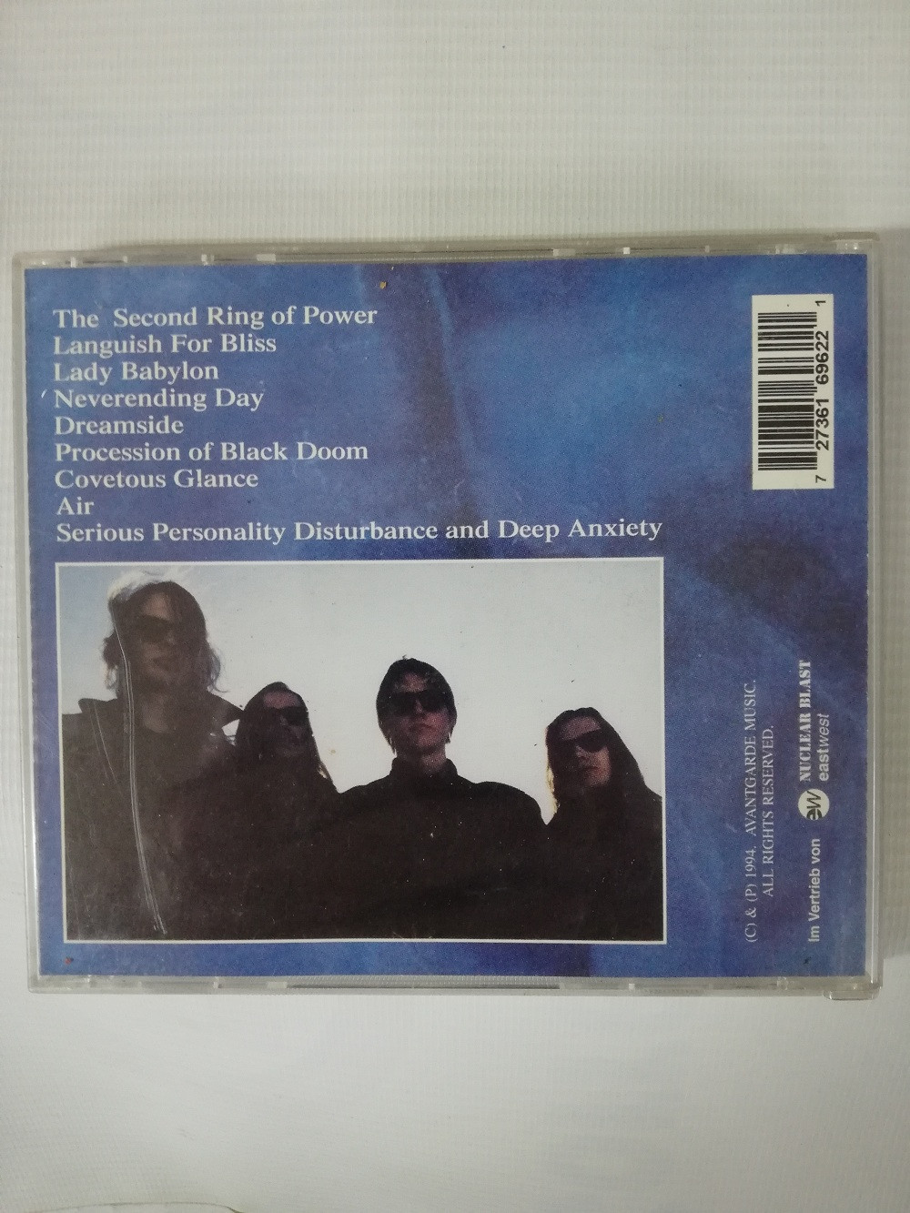 Imagen CD UNHOLY - THE SECOND RING OF POWER 2