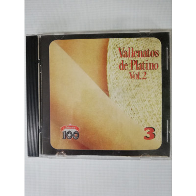 ImagenCD VALLENATOS DE PLATINO 2 - VALLENATOS DE PLATINO 2 VOL. 3