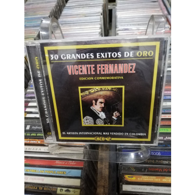 ImagenCD VICENTE FERNANDEZ - 30 GRANDES EXITOS DE ORO VOL. 2