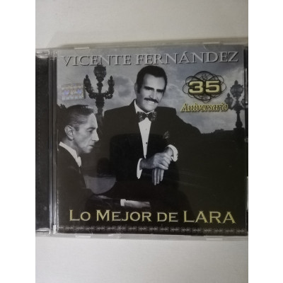 ImagenCD VICENTE FERNANDEZ - LO MEJOR DE LARA