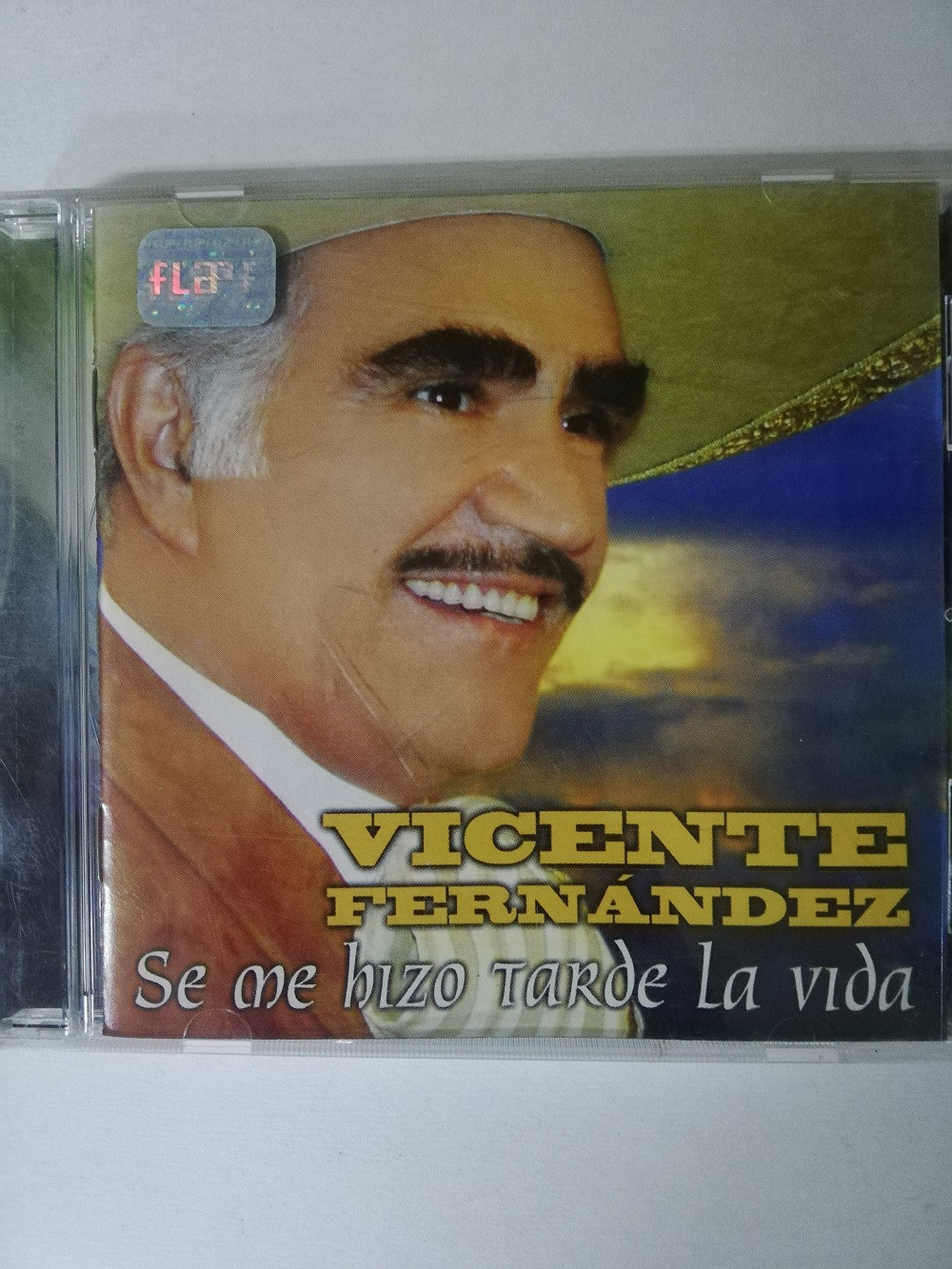 Imagen CD VICENTE FERNANDEZ - SE ME HIZO TARDE LA VIDA 1