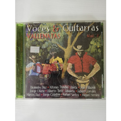 ImagenCD VOCES & GUITARRAS VALLENATAS - VOCES & GUITARRAS VALLENATAS VOL. 3