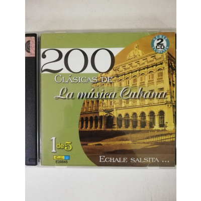 ImagenCD X 2 200 CLÁSICAS DE LA MÚSICA CUBANA VOL. 1 - ECHALE SALSITA...