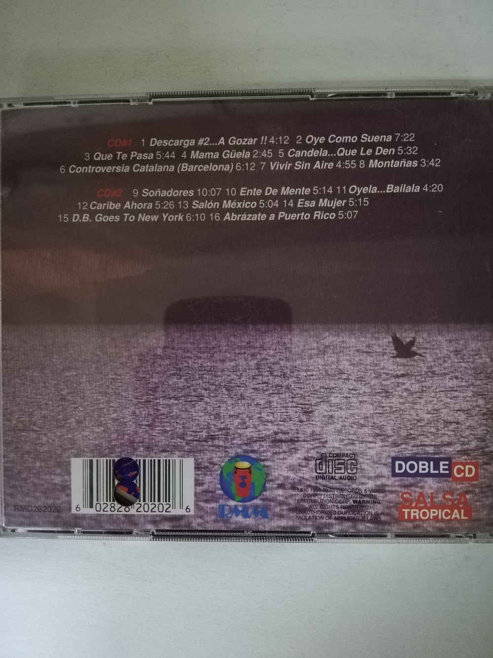Imagen CD X 2 DESCARGA BORICUA II - ABRAZATE 2
