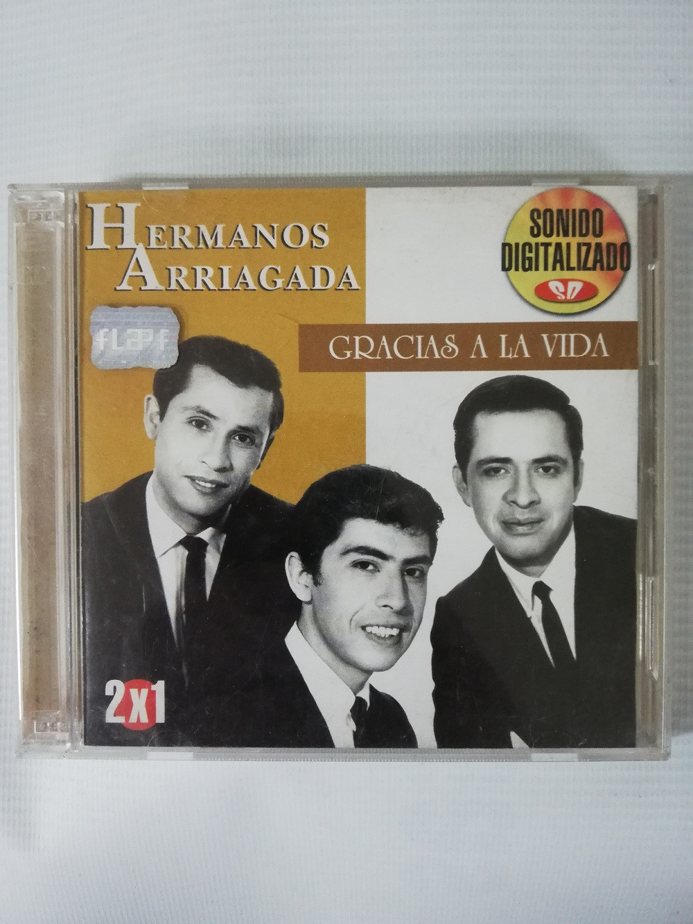Imagen CD X 2 HERMANOS ARRIAGADA - GRACIAS A LA VIDA 1