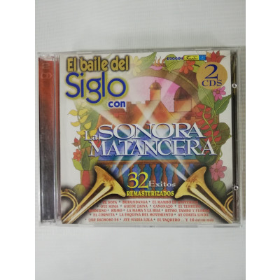 ImagenCD X 2 LA SONORA MATANCERA - EL BAILE DEL SIGLO, 32 EXITOS REMASTERIZADOS