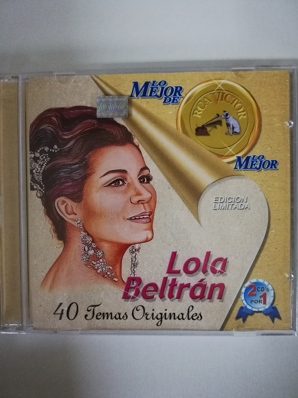Imagen CD X 2 LOLA BELTRÁN - LO MEJOR DE LO MEJOR 1
