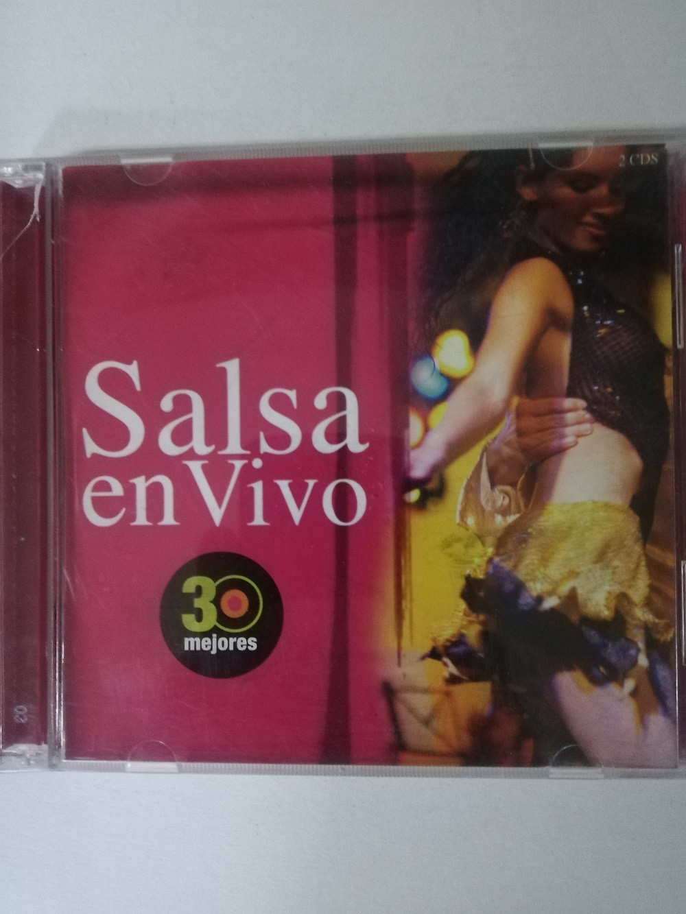 Imagen CD X 2 SALSA EN VIVO - 30 MEJORES